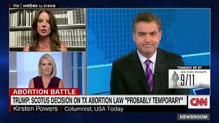 Alice Stewart joins CNNs Jim Acosta to discuss Texas abortion ban