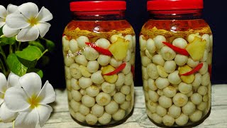 Cách Muối Cà Pháo Trắng Giòn tự nhiên để được lâu