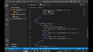Prime number with javascript | How to make prime number checker with JavaScript | HTML | CSS |