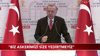 Cumhurbaşkanı Erdoğan: \