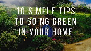 10 Simple Tips to Going Green in Your Home