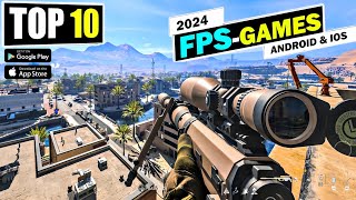 Top 5 BEST FPS Games Like Call of Duty for Android/iOS 2024! | High Graphics | @ExxotikGaming