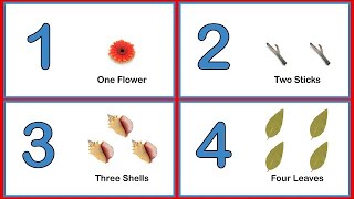 Learn Numbers and Counting 1 to 10 Flashcards | Number Names for Kids