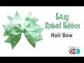 How to Make an Easy Spiked Ribbon Hair Bow - TheRibbonRetreat.com How to Make an Easy Spiked Ribbon Hair Bow - TheRibbonRetreat.com