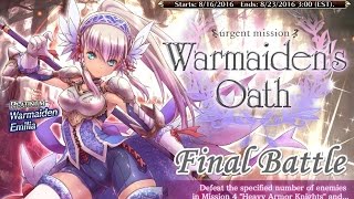 [Millennium War Aigis] Warmaiden's Oath - Final Battle | 3★