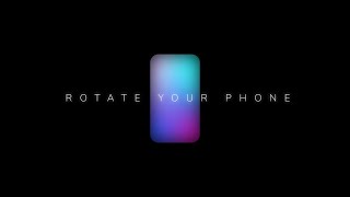 Rotate Your Phone Animation 4k 60fps (Gradient Edition)