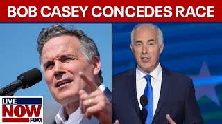 Bob Casey concedes to Dave McCormick in PA Senate race  | LiveNOW from FOX