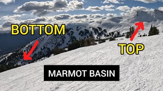 Top To Bottom at Marmot Basin (Jasper)