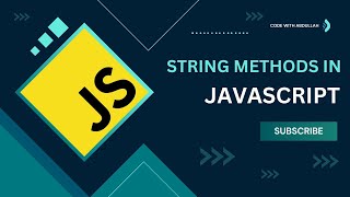 Master JavaScript String Methods ! 🚀 | Beginner-Friendly Guide