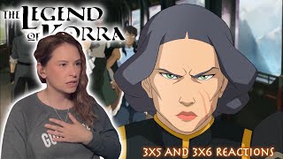 The Legend of Korra 3x5 & 3x6 Reaction | The Metal Clan | Old Wounds