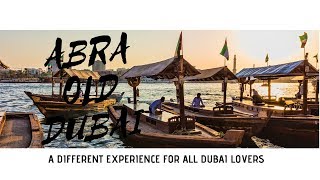 Dubai Travel Video-Old Dubai Abra- - Dubai creek episode