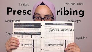 HOW TO PRESCRIBE COMMON MEDS FOR DOCTORS (WRITTEN EXAMPLES)