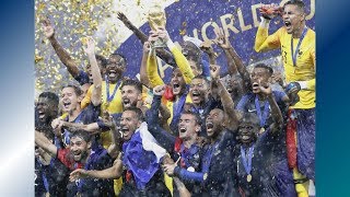 フランス20年ぶり優勝 サッカーＷ杯決勝