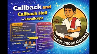 Callback and Callback hell in JavaScript | @VillageProgramming | #javascripttutorial