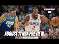 NBA PLAYOFFS ARE HERE | FIRST DAY PREVIEW | SERIES PREDICTIONS