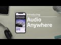 Audio Anywhere Product Video