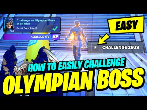 How to Challenge an Olympic Boss at an Altar in Fortnite Chapter 5 Season 2