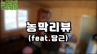 하우스 3×8 판넬 농막 짓기 비용 공개! 당근마켓 참 좋네~ vlog54