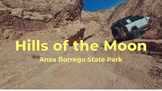 Hills of the Moon  - Anza Borrego State Park #anzaborrego #hillsofthemoon #insta360acepro