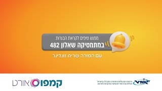 מפגש טיפים לקראת הבגרות במתמטיקה שאלון  482