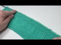 how to knit the