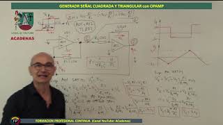 Como generar señal cuadrada y triangular con OPAMP. Parte 2 (Clase 76.1)