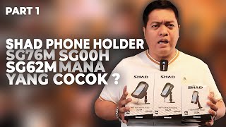 Review Shad Phone Holder Motor Bikers Wajib Punya PART 1 #touwani #shad #phoneholder