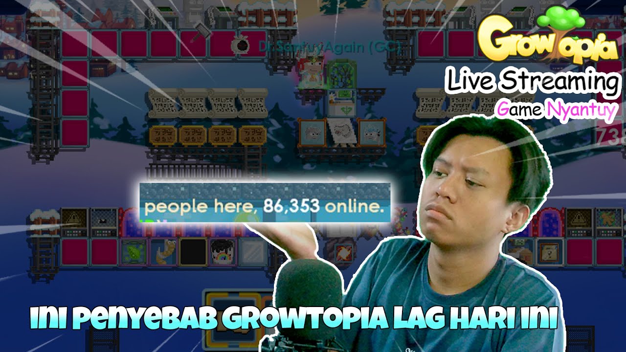 Live Growtopia Indonesia Game Nyantuy Youtube