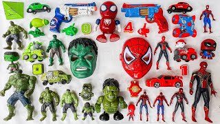 Marvel Popular Toy Collection | Spider Man \u0026 Hulk Action Doll | Marvel Toy Gun Collection Unboxing