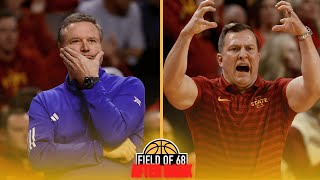 REACTION to Iowa State's BIG win over Kansas! | 'The wheels are falling off for Self' | AFTER DARK