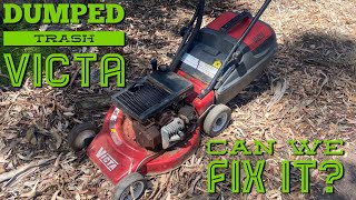 Can we Fix It?  Free Roadside Victa Pace 160 2 Stroke Lawn Mower