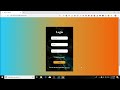 Create simple and easy responsive login form by using HTML5 and CSS3