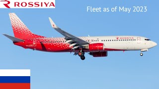 Rossiya Airlines Fleet as of May 2023