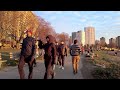 vancouver west end english bay beach walk on january 18 2025