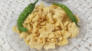 પાપડી ગાંઠિયા બનાવવાની સરળ રીત || papdi Gathiya recipe in Gujarati