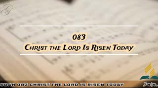 SDAH 083 Christ the Lord Is Risen Today | SDA HYMNAL PHILIPPINE EDITION