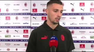 Krunic:"Leao è il più forte della Serie A." | MILAN - NAPOLI 1 - 2 |