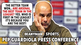 'The better team won..' 'Arsenal the BEST team in the PL!' | Man City 1-2 Brentford | Pep Guardiola