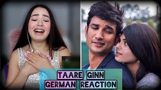 GERMAN REACTION | Dil Bechara - Taare Ginn Video | Sushant & Sanjana | A.R. Rahman | Mohit & Shreya
