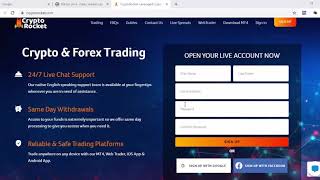 New Forex broker?📢📈 Crypto Rocket🚀Broker review🧐