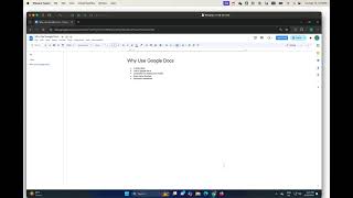 Justin explains why you would want to use Google Docs with NVDA