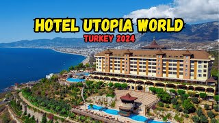 Hotel Utopia World - Hotel Tour All Inclusive 2024 (Alanya, Turkey)