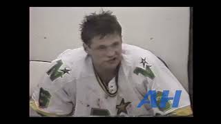 NHL Mar. 7, 1987 Frantisek Musil,MIN v Mitch Wilson,PIT x2 Feeds Minnesota North Stars Pittsburgh Pe