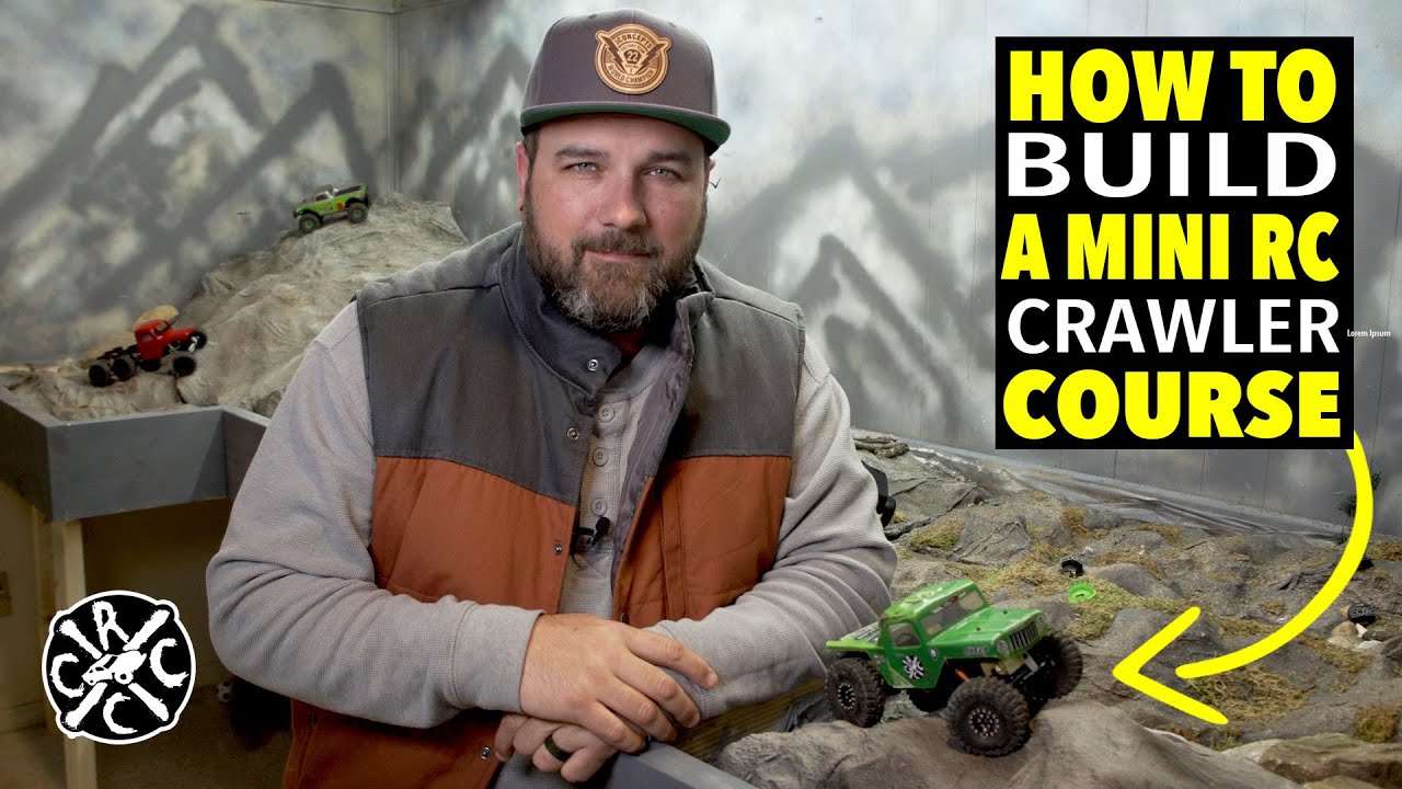 How To Build A 1 24 Scale Mini Rc Crawler Course From Start To Finish
