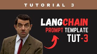 Prompt Template in Langchain | Complete Python LangChain Course for Beginners | Tutorial 3