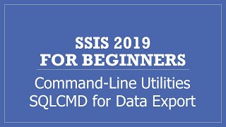 Using SQLCMD Utility for Query Resultset Data Export as a File