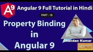 Property Binding in Angular 9 : Angular 9 Full Tutorial in Hindi