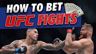How to bet on the UFC Fights 🥊 (MMA Betting Strategies)