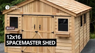 Why the SpaceMaster 12×16 Shed Is the Best Outdoor Storage Investment