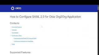 Okta Org2Org Configuration Lab | SAML SSO + JIT Provisioning